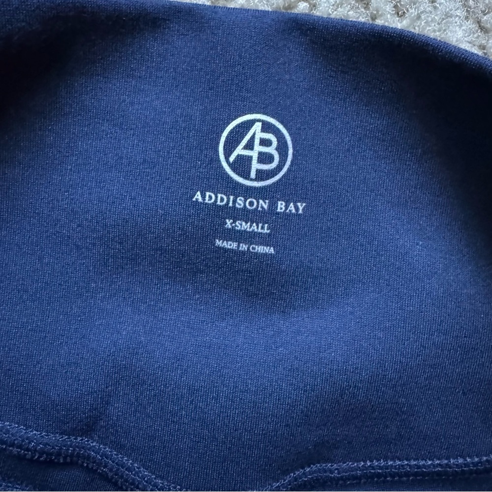 Addison Bay Ponte Colleen Pant Sz XS Navy Blue NWT - Picture 12 of 13